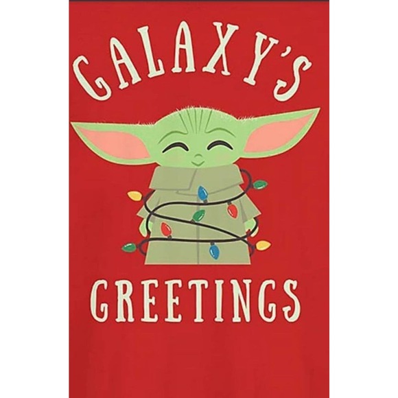Large The Child mandolorian Christmas star wars baby Yoda grogu - Picture 1 of 4